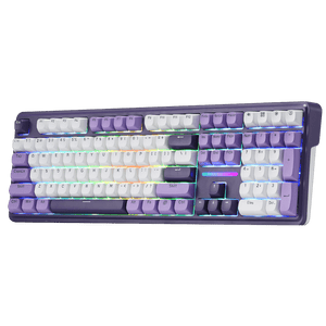 Redragon ANTONIUM K745 PRO 108 Keys Wireless Gasket Mechanical Keyboard, Purple