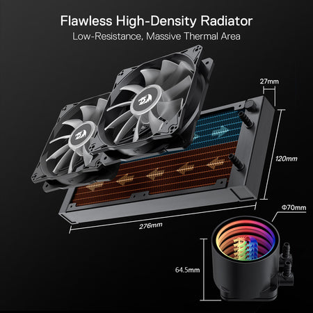 Redragon HL240/HL360 ARGB Liquid Cooling System