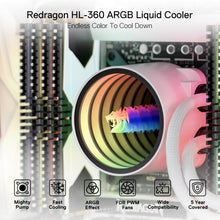 Redragon HL240/HL360 ARGB Liquid Cooling System