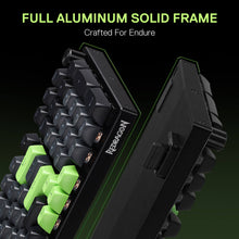 Black and green resistance band set with 'Redcon1' branding on a black background