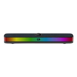 Redragon GS515 RGB Desktop Soundbar, 2.0 Channel Stereo Computer Speakers for Desktop with Bluetooth 5.3, USB-C/USB Powered, Black