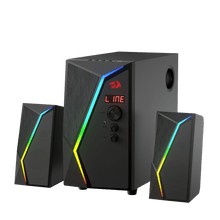 Redragon GS520 PRO Computer Gaming Speakers with Subwoofer, 2.1 Channel RGB Stereo Speakers for Desktop w/Massive 45W Max Power, Unparalleled Adjustable Bass, Bluetooth 5.0, SD & 3.5mm AUX Inputs