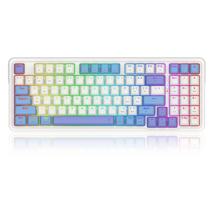 Redragon Gloria Pro K664WBP-RGB-PRO 94 keys gasket mounted housing, 3 modes ,customized mechanical keyboard