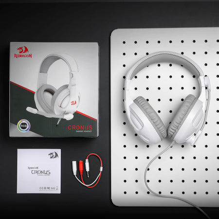 Redragon H211 Cronus Black/White Wired Gaming Headset