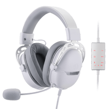 Redragon H376 Aurora Wired Gaming Headset, Virtual 7.1 Surround Sound, 40mm Drivers, in-line Control with EQ Mode, Over-Ear Headphones Works for PC/PS5/NS