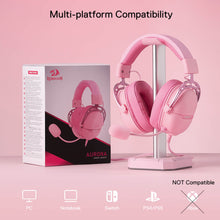 Redragon H376 Aurora Wired Gaming Headset, Virtual 7.1 Surround Sound, 40mm Drivers, in-line Control with EQ Mode, Over-Ear Headphones Works for PC/PS5/NS