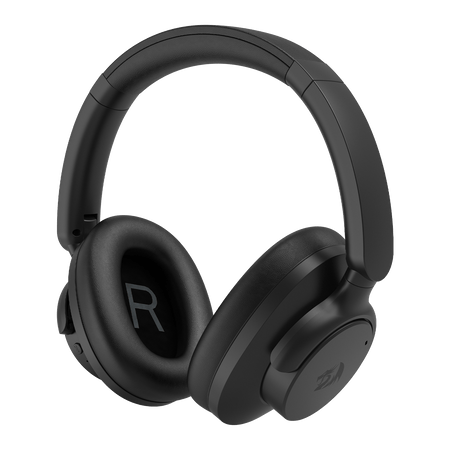 Redragon H610 Wireless Gaming Headset for PS5, PS4, PC, Mac, NS - BT 5.3 with ANC Noise Cancellation, 50H Battery, Lightweight, Over-Ear Headphones with Built-in Mic