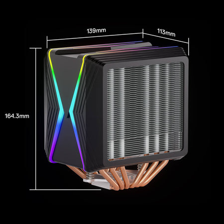 Redragon C218 Dual Tower CPU Air Cooler