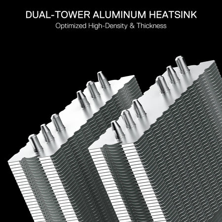 Redragon C218 Dual Tower CPU Air Cooler