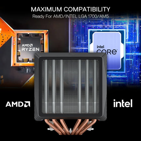 Redragon C218 Dual Tower CPU Air Cooler