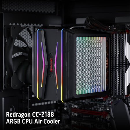 Redragon C218 Dual Tower CPU Air Cooler