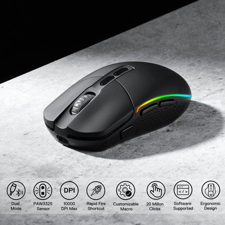 Redragon M719 Pro Wireless Optical Gaming Mouse