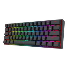 Redragon K617 HE Rapid Trigger Gaming Keyboard, 60% 61 Keys Wired Mechanical Keyboard w/Hyper-Fast Actuation, Dedicated Hall Effect Magnetic Switch, Actuation Point Adjustable, Essential Black