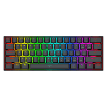 Redragon K617 HE Rapid Trigger Gaming Keyboard, 60% 61 Keys Wired Mechanical Keyboard w/Hyper-Fast Actuation, Dedicated Hall Effect Magnetic Switch, Actuation Point Adjustable, Essential Black