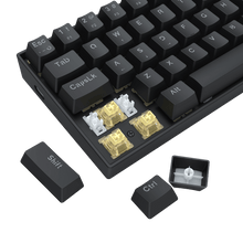 Redragon K617 HE Rapid Trigger Gaming Keyboard, 60% 61 Keys Wired Mechanical Keyboard w/Hyper-Fast Actuation, Dedicated Hall Effect Magnetic Switch, Actuation Point Adjustable, Essential Black