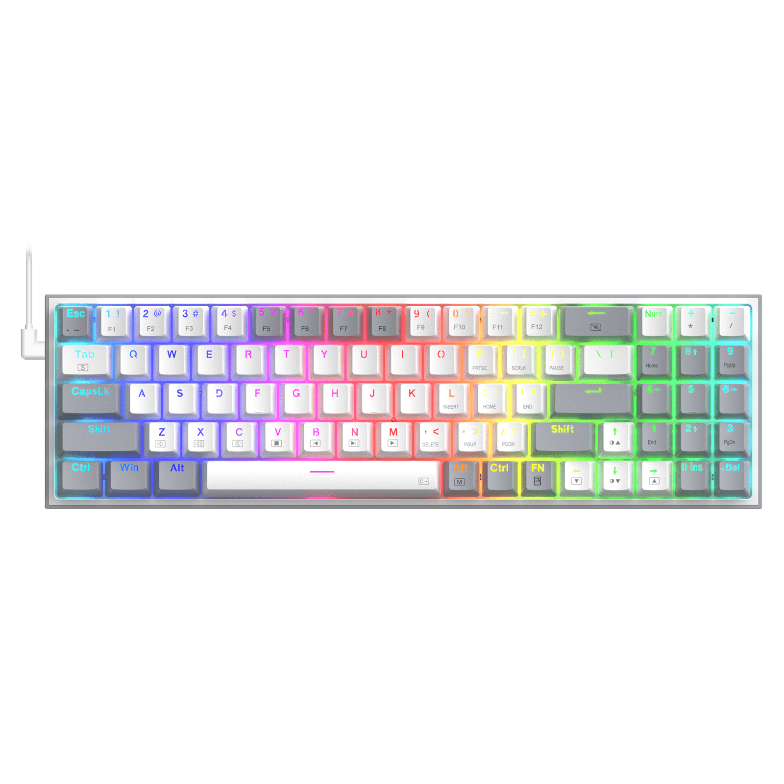 Redragon K628 Pollux 75 Wired RGB Gaming Keyboard REDRAGON ZONE redragon-k628-pollux-75-wired-rgb-gaming-keyboard-redragon-zone