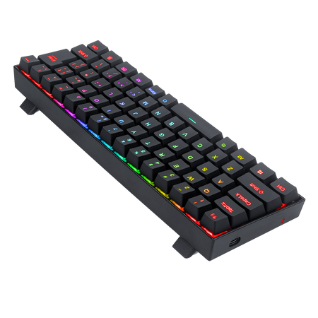 Japanese layout Redragon K630RGB-JPTI Portable 66 key wired mechanical keyboard