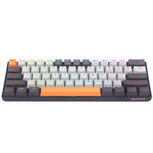 Redragon K644 SE 65% Wired RGB Gaming Keyboard, 61 Keys Hot-Swappable Compact Mechanical Keyboard w/Upgrade Hot-Swap PCB Socket & Creative 1.2X Larger Size, Quiet Red Linear Switch