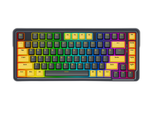 Redragon K649 78% Wired Gasket RGB Gaming Keyboard, 82 Keys Layout Hot-Swap Compact Mechanical Keyboard w/Hot-Swappable Socket, Sound Absorbing Foam, Quiet Custom Linear Switch