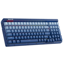 Redragon K656 PRO 3-Mode Wireless RGB Gaming Keyboard, 100 Keys Mechanical Keyboard w/Translucent Board, Hot-Swappable Socket, Sound Absorbing Foam & Custom Tactile Switch, Gradient BlueMade