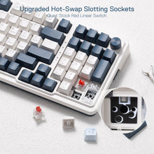Redragon K686 PRO 98 Keys Wireless Gasket RGB Gaming Keyboard, 3-Mode Win/Mac Mechanical Keyboard