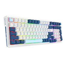 Redragon K686 PRO 98 Keys Wireless Gasket RGB Gaming Keyboard, 3-Mode Win/Mac Mechanical Keyboard