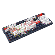 Redragon K686 PRO 98 Keys Wireless Gasket RGB Gaming Keyboard, 3-Modes Anime Mechanical Keyboard w/Hot-Swap Socket, Dedicated Knob Control & Sound Absorbing Pads, Custom Hi-Fi Linear Switch