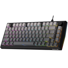 Redragon K687 HE Wired Gasket Gaming Keyboard, 81 Keys Rapid Trigger Mechanical Keyboard w/Dedicated Hall Effect Magnetic Switch, CNC Aluminum Board, Easy-Control Knob, 5-Layer Noise Dampening