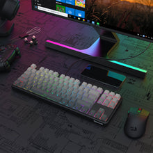 Redragon K707 HE Rapid Trigger Gaming Keyboard, 87 Keys TKL Wired Mechanical Keyboard w/Hyper-Fast Actuation Hall Effect Magnetic Switch, Actuation Point Adjustable, Side Printed PBT Gradient Keycaps
