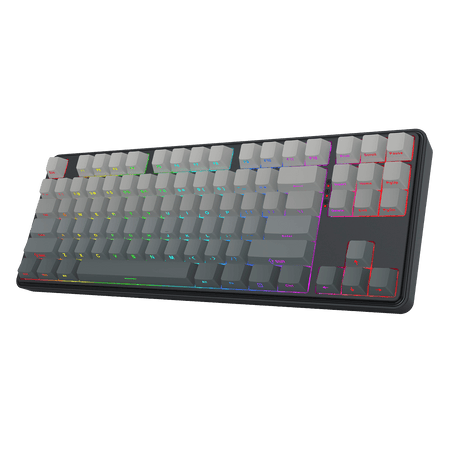 Redragon K707 HE Rapid Trigger Gaming Keyboard, 87 Keys TKL Wired Mechanical Keyboard w/Hyper-Fast Actuation Hall Effect Magnetic Switch, Actuation Point Adjustable, Side Printed PBT Gradient Keycaps