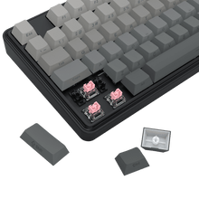 Redragon K707 HE Rapid Trigger Gaming Keyboard, 87 Keys TKL Wired Mechanical Keyboard w/Hyper-Fast Actuation Hall Effect Magnetic Switch, Actuation Point Adjustable, Side Printed PBT Gradient Keycaps