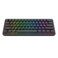 Redragon K722 60% Wired Gasket RGB Gaming Keyboard, 61 Keys Hot-Swap Compact Mechanical Keyboard w/Free-Mod Socket, 3-Layer Noise Dampening, Quiet Custom Linear Switch