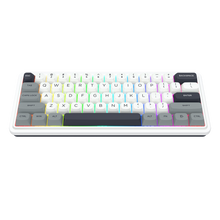 Redragon K722 PRO 60% Wireless Gasket RGB Gaming Keyboard, 61 Keys Hot-Swap Compact Mechanical Keyboard w/Free-Mod Socket, 5-Layer Noise Dampening & Round PBT Keycaps, Quiet Custom Linear Switch