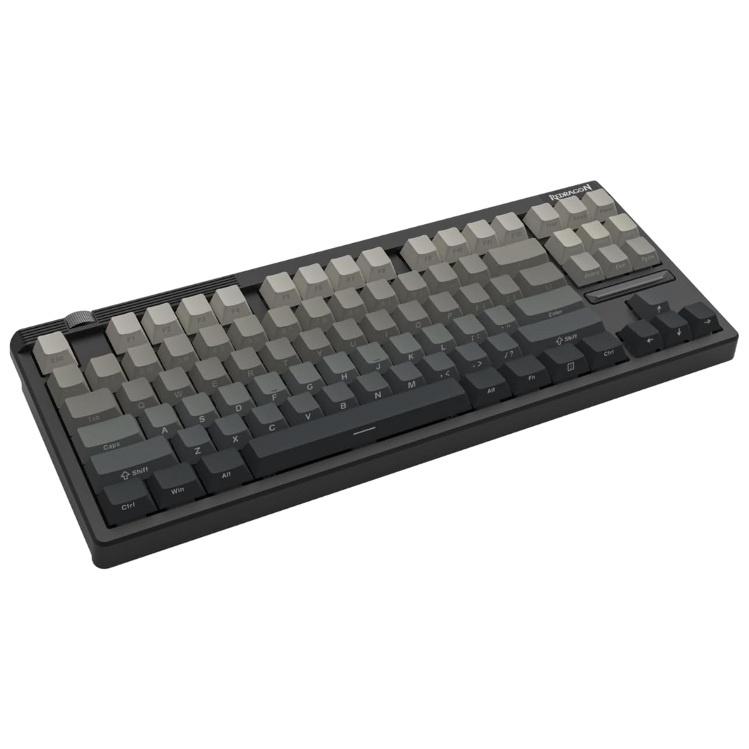 Redragon K729 HE Rapid Trigger Gaming Keyboard, 87 Keys 8K Wired Mechanical Keyboard w/Next-Gen UltraMag 100% POM Silky Magnetic Switch, Dual-Module Floating Patent Structure Design & Knob Control