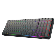 Redragon K744 PRO 99 Keys Wireless Gasket RGB Gaming Keyboard, 3-Mode Mechanical Keyboard w/Hot-Swap Socket, Round PBT Keycaps & 5-Layer Noise Dampening, Custom Linear Switch