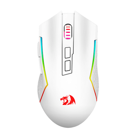 Redragon M693 Wireless Bluetooth Gaming Mouse, 8000 DPI Wired/Wireless Gamer Mouse w/ 3-Mode Connection, BT & 2.4G Wireless, 7 Macro Buttons, Durable Power Capacity and RGB Backlight for PC/Mac/Laptop