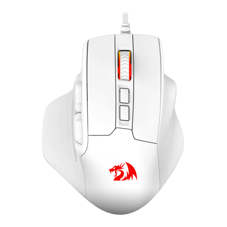 Redragon M806 Bullseye Gaming Mouse, 7 Programmable Buttons Wired RGB Gamer Mouse w/Ergonomic Natural Grip Build, Software Supports DIY Keybinds & Backlit