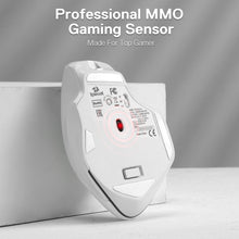 Redragon M806 Wireless Gaming Mouse, 7 Programmable Buttons Wired RGB Gamer Mouse w/ 3-Mode Connection, BT & 2.4G Wireless, Ergonomic Natural Grip Build, Software Supports DIY Keybinds & Backlit