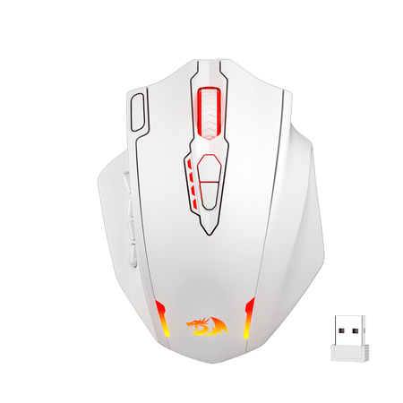 Redragon M913 Impact Elite Wireless Gaming Mouse, 16000 DPI Wired/Wireless RGB Gamer Mouse with 16 Programmable Buttons