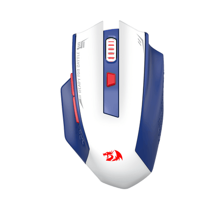 Redragon M994 Wireless Bluetooth Gaming Mouse, 26000 DPI Wired/Wireless Gamer Mouse w/ 3-Mode Connection, BT & 2.4G Wireless, 6 Macro Buttons, Durable Power Capacity for PC/Mac/Laptop