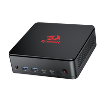 Redragon MPC745 Mini PC AI NPU AMD Ryzen 7 8845HS Processor(MAX 5.1 GHz), Mini Desktop Computer w/Radeon 780M Graphics & 16GB DDR5 RAM 1TB PCIe M.2 SSD, Support Ethernet, 4K UHD, WiFi, BT 5.2, USB 4.0