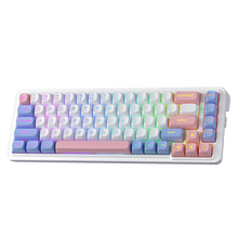 Redragon K709 PRO 65% Wireless Gasket RGB Gaming Keyboard, 68 Keys Hot-Swap Compact Mechanical Keyboard w/Free-Mod Socket, 5-Layer Noise Dampening & Round PBT Keycaps, Quiet Custom Linear Switch