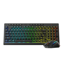 Redragon S142 Wireless Gaming Keyboard & Mouse Combo, 98 Keys K515 PRO Wireless RGB Membrane Keyboard and 4800 DPI Wireless M693 PRO Gaming Mouse Bundle