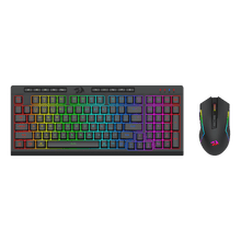 Redragon S142 Wireless Gaming Keyboard & Mouse Combo, 98 Keys K515 PRO Wireless RGB Membrane Keyboard and 4800 DPI Wireless M693 PRO Gaming Mouse Bundle