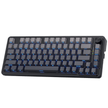 Redragon K673 GB 75% Wireless Gasket RGB Gaming Keyboard, 3-Modes 81 Keys PBT Compact Mechanical Keyboard w/Hot-Swap Socket, Dedicated Knob Control & 5-Layer Noise Dampening, Custom Linear Switch