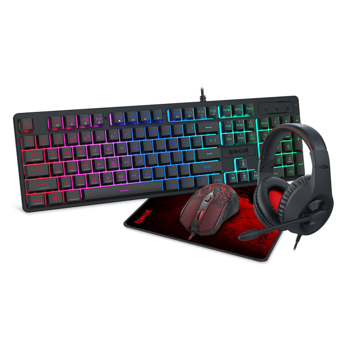 Redragon Essentials S107P-BA  4 in 1 Gaming Bundle
