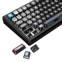 URANUS PRO 82 K732MC-RGB-PRO 3 Modes Connection Aluminum Alloy Body Mechanical Keyboard