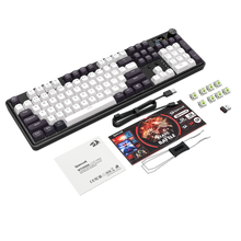 Redragon K761WB-RGB-PRO 3-Modes 104 Gasket Mechanical Keyboard with LCD Display