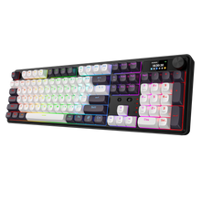 Redragon K761WB-RGB-PRO 3-Modes 104 Gasket Mechanical Keyboard with LCD Display