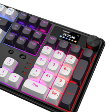 Redragon K761WB-RGB-PRO 3-Modes 104 Gasket Mechanical Keyboard with LCD Display